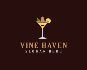 Mexican Restaurant Cocktail  logo design