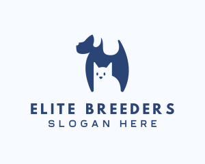 Breeding - Cat & Dog Pet Care logo design