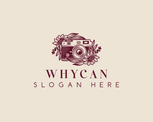 Footage - Photography Camera Flower logo design