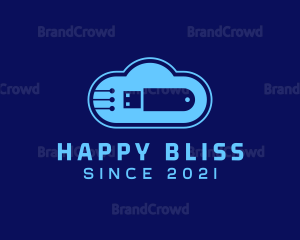 Cloud USB Flashdrive Logo