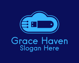 Cloud Flashdrive Storage  Logo