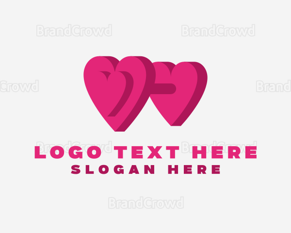 Heart Dumbbell Workout Logo