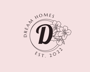 Event Planner - Flower Beauty Boutique logo design