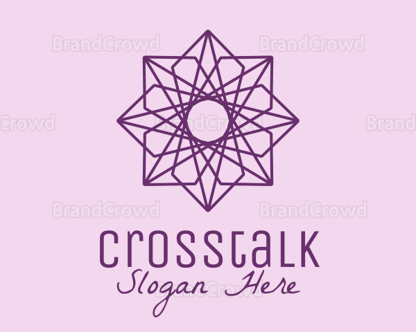 Purple Decorative Tile Logo