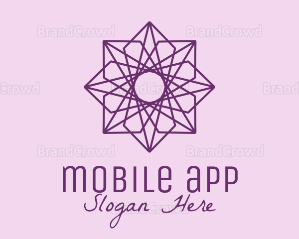 Purple Decorative Tile Logo