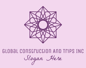 Purple Decorative Tile Logo