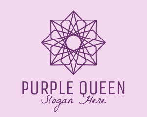 Purple Decorative Tile logo design