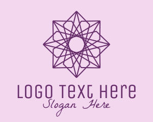 Purple Decorative Tile Logo