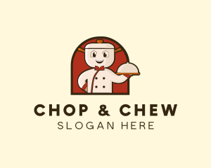 Cloche - Culinary Chef Pot logo design