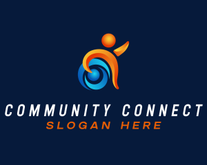 Disability Rehabilitation Community logo design