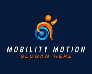 Disability Rehabilitation Community logo design