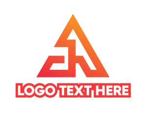 Original - Triangle A Monogram logo design