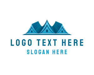 Architecture - Blue House Roofing logo design