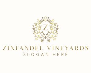 Floral Vine Garden logo design