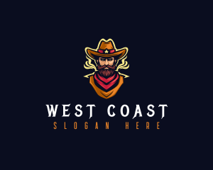 Western Sheriff Cowboy  logo design