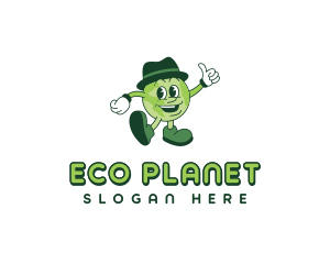 Fedora Environmental Planet logo design