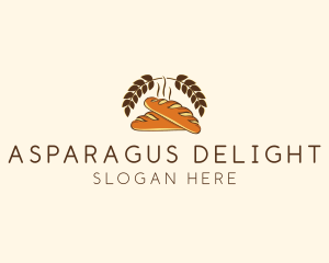 Bakery Baguette Deli Bread logo design