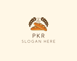 Bakery Baguette Deli Bread logo design