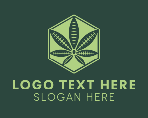 Dispensary - Cannabis Plant Cultivator logo design