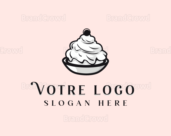 Sweet Dessert Mousse Logo