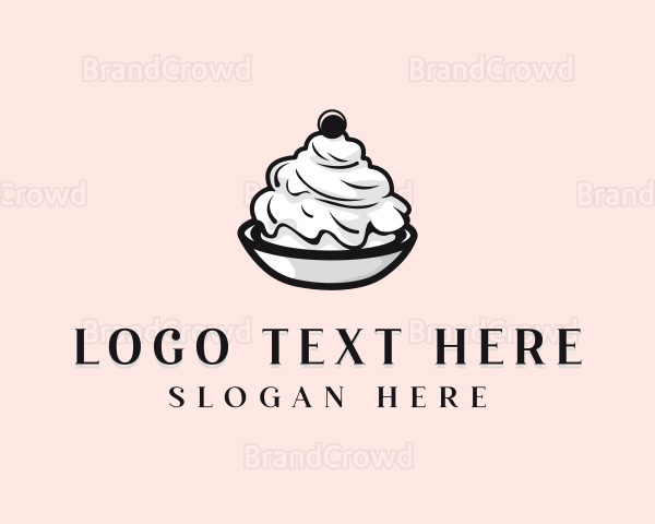 Sweet Dessert Mousse Logo