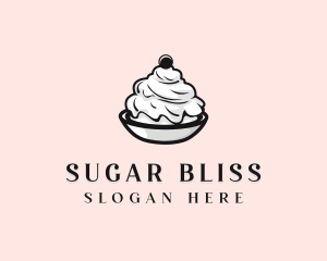 Sweet - Sweet Dessert Mousse logo design