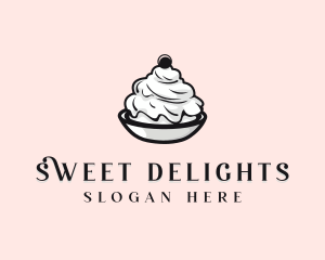 Dessert - Sweet Dessert Mousse logo design