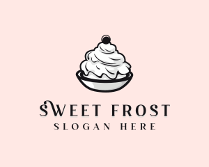 Sweet Dessert Mousse  logo design