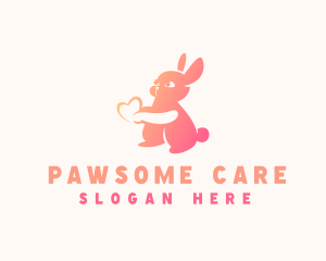 Rabbit Care Veterinary Clinic logo design