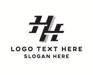 League - Creative Sports Fitness Letter H logo design