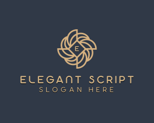 Stylish Luxury Event logo design