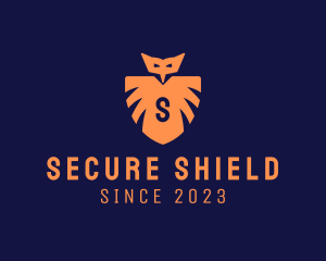 Safeguard - Owl Shield Wings Security logo design