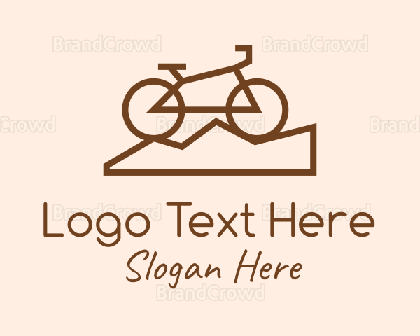 Mountain Bike Bicycle Logo