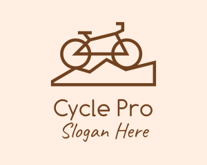 Mountain Bike Bicycle logo design