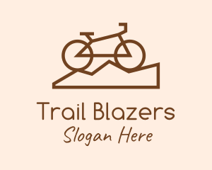 Mountain Bike Bicycle logo design