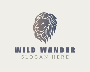 Animal Wild Lion logo design