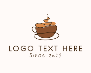 Brewed Coffee - Espresso Coffee Mug logo design
