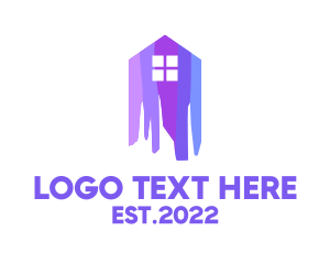 Structure - Colorful Paint House logo design
