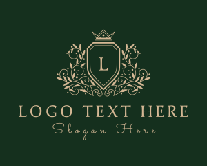 Crown - Premium Shield Firm logo design