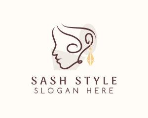 Woman Style Jewelry logo design