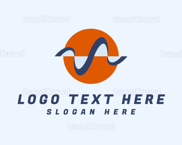 Modern Creative Wave Logo