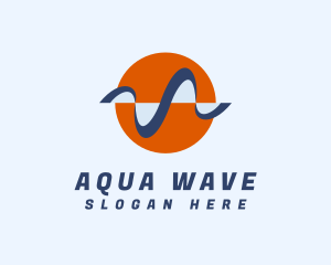 Modern Creative Wave logo design