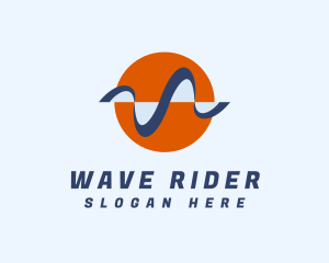 Modern Creative Wave logo design