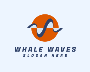 Modern Creative Wave logo design