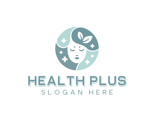 Mental Health Mindfulness Head logo design