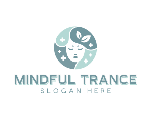 Mental Health Mindfulness Head logo design