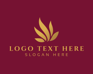 Yogi - Abstract Lotus Spa logo design