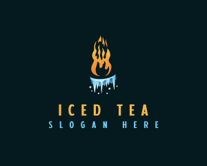 Fire Ice Thermal logo design