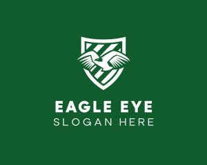 Flying Eagle Shield logo design