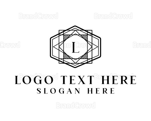 Art Deco Geometric Business Logo